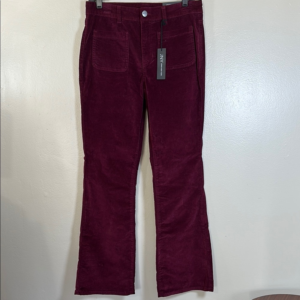 NEW Jones New York Flare Leg Velvet‎ Pants